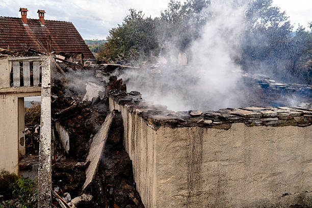 Professional Smoke Damage Removal technician working in Clearwater, MN
